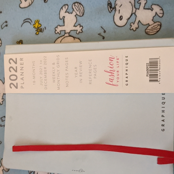 graphique | Office | Snoopy Planner July 22 To December 2022 | Poshmark